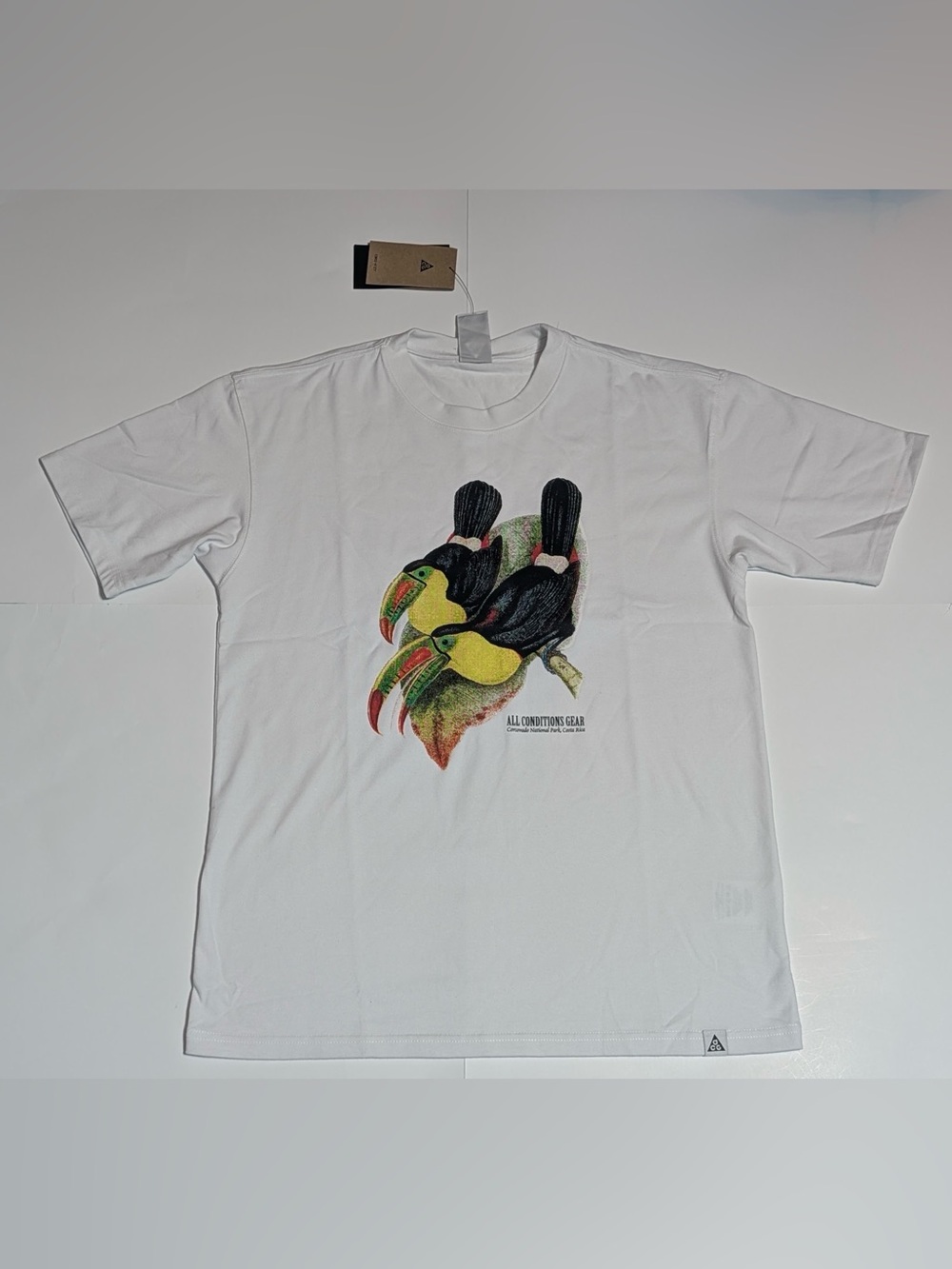 Nike ACG Corcovado Costa Rica Tee T-Shirt HJ0792-121 size Small NEW